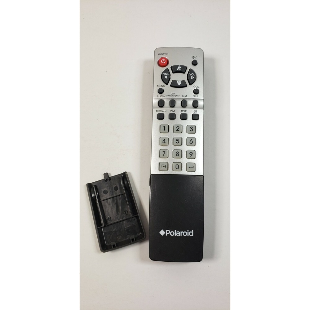 Polaroid Remote Control Model HOF05G091D6 Silver Black Tested Working OEM